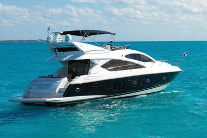 Alquiler Lancha Sunseeker 64 Manhatan Cancún