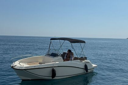 Charter Motorboat Prua al vento e idea marine e Quick silvr 5.80 Riva Ligure