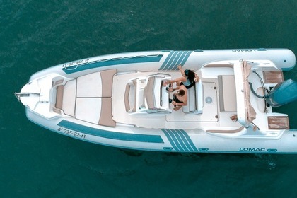 Rental RIB Lomac Nautica 790 In Roses