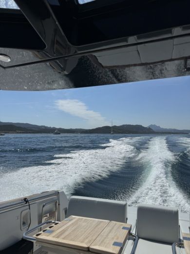 Porto Vecchio Motorboat Fjord 44 OPEN alt tag text