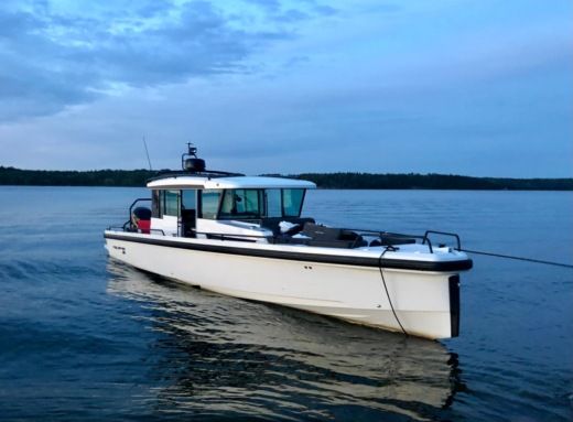 Motorboat Axopar 37 Planta da embarcação