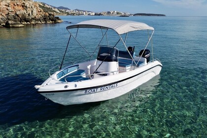 Charter Boat without licence  Poseidon BluWater 170 Agios Nikolaos