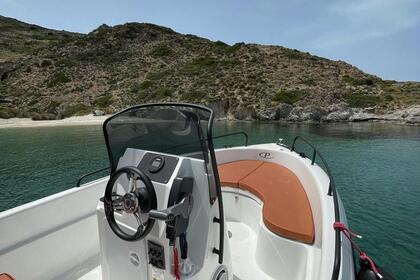 Rental Motorboat Poseidon Poseidon Black BLU WATER 170 Milos