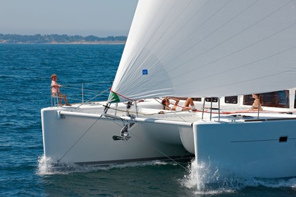 Charter Catamaran Caliente Lagoon 450F Daily Private Sailing Cruises in Athens Riviera Athens