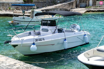 Hire Motorboat Blueline 21 OPEN Prižba