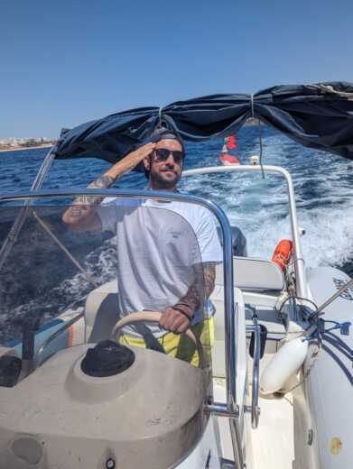 Ferragudo Motorboat GRANDE 650 150HP alt tag text