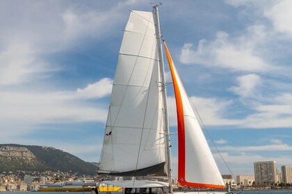 Verhuur Catamaran Beneteau Excess 11 Toulon