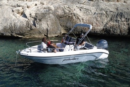 Location Bateau à moteur Pro Marine Nereus 5.70m Yamaha 115hp 7 Personas Minorque