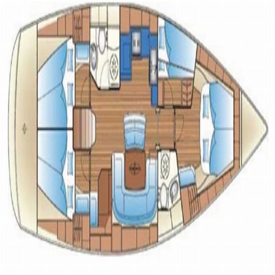 Sailboat BAVARIA CRUISER 46 Boat design plan