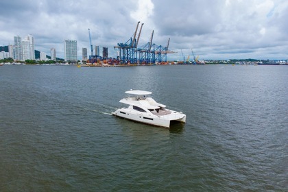 Aluguel Catamarã Leopard 2015 Cartagena das Índias