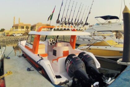 Hire Motorboat Fishing Boat 35ft Dubai