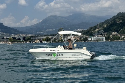 Hire Motorboat Marinello Fisherman 16 Lugano District