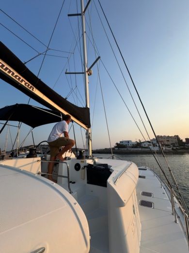 Ibiza Catamaran Lagoon 450 alt tag text