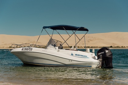 Miete Motorboot Quicksilver 6.35 Commander Vera Lège-Cap-Ferret