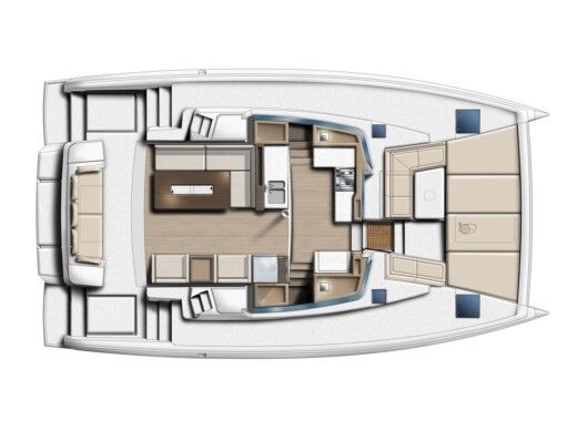 Catamaran  Bali 4.2 Boat design plan
