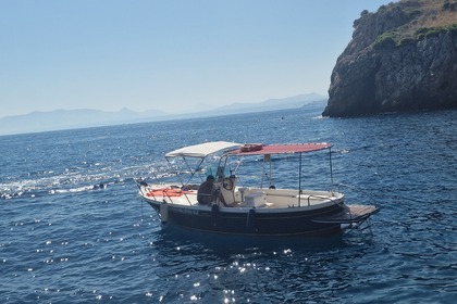 Rental Motorboat zardus gozzo Castellammare del Golfo