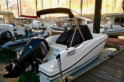 Rental Motorboat QUICKSILVER ACTIV 555 OPEN Le Marin
