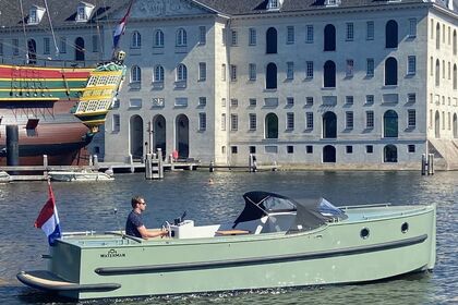 Miete Motorboot Waterman Sloep Waterman Cabine 8.0 Amsterdam-Centrum