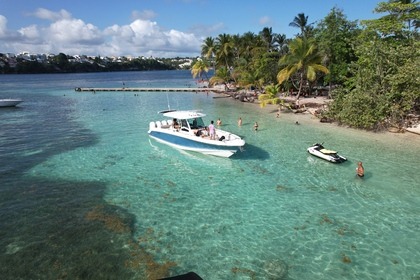 Hire Motorboat Boston Whaler 38' Pointe-a-Pitre