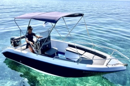 Rental Boat without license  MARINELLO RIB Agios Gordios