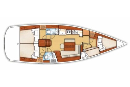 Miete Segelboot Beneteau Oceanis 43 Kavala