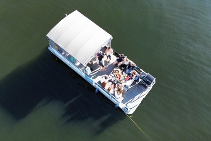 Hyra båt Katamaran eventboote de Partyboot mit Grill Berlin