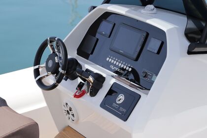 Hire RIB OLYMPIC RIBS SR30 POWERED BY TWIN YAMAHA F300 Pilos