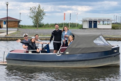 Miete Motorboot Luxe E-Sloep 590 Leeuwarden