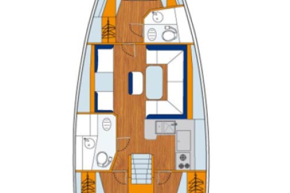 Charter Sailboat JEANNEAU Sun Odyssey 409 Performacne Brač