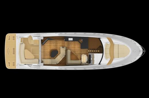 Motor Yacht Sea Ray L590 FLY Plano del barco