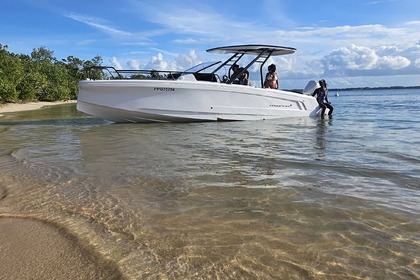 Hire Motorboat Axopar 25 CROSS TOP Pointe-a-Pitre