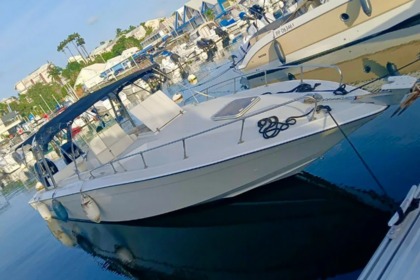 Hire Motorboat Calypso excursions Forboat 34 La Marina du gosier