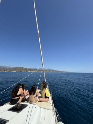 Malaga Sailboat Beneteau Oceanis 38 alt tag text