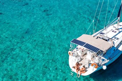 Hire Sailboat Daily Sailing Cruise to Dia Island with our Jeanneau Sun Odyssey 44i Heraklion