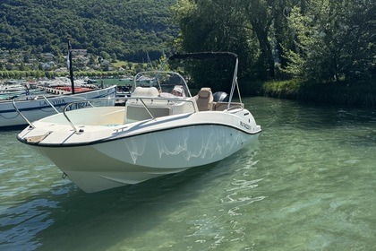 Miete Motorboot Quicksilver Activ 605 Sundeck Annecy