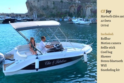 Charter Boat without licence  Marinello EDEN 590 Maiori