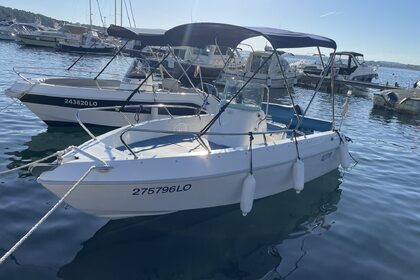 Rental Motorboat Aquamar 17 Rab