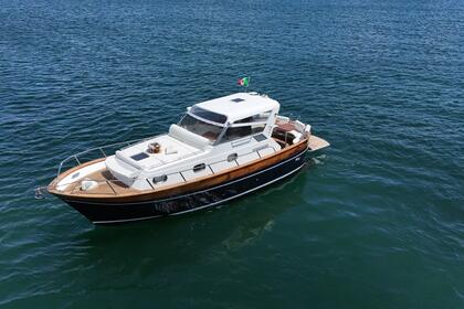 Hire Motorboat gozzo sorrentino luxury apreamare 100 Sorrento