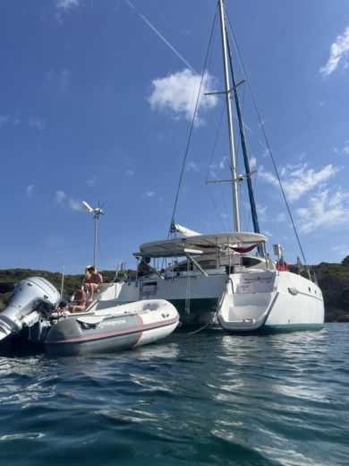 La Capte Catamaran Fountaine Pajot Belize 43 alt tag text