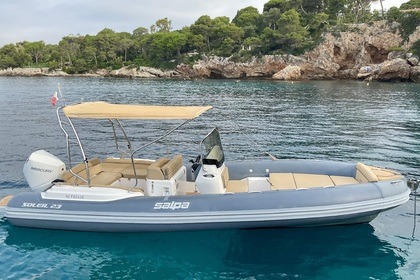 Charter Motorboat Salpa Soleil 23 Antibes