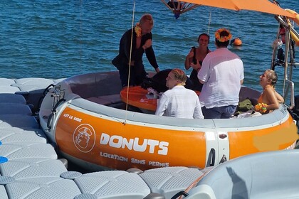 Rental Boat without license  Gathersport Donut Sainte Rose