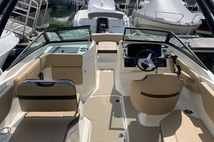 Verhuur Motorboot Sea Ray SPX 210 Aix-les-Bains
