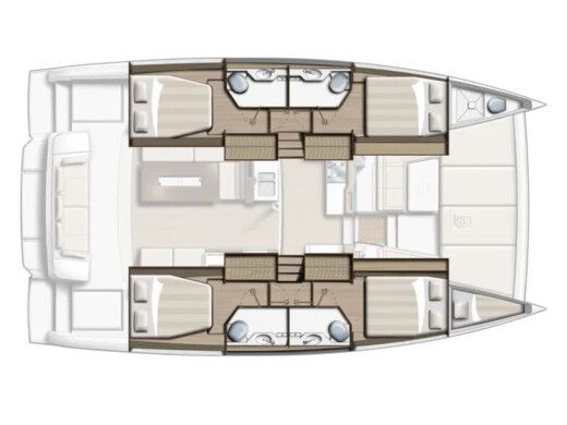 Catamaran  Bali 4.2 boat plan