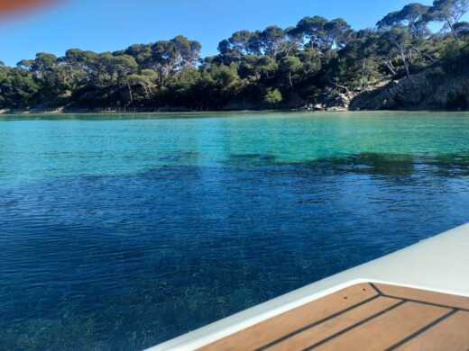 RIB Capelli Capelli Tempest 770 Planimetria della barca