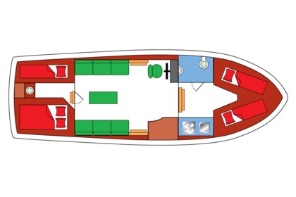 Verhuur Woonboot Palan C 950 (Wetterwille) Woubrugge