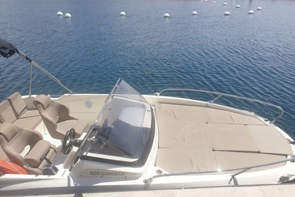 Alquiler Lancha Quicksilver 605 sundeck Marsella