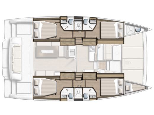 Catamaran  Bali 4.2 boat plan