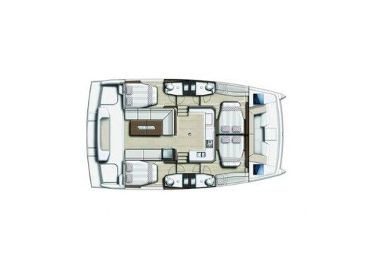 Catamaran Bali - Catana Catspace Boat design plan