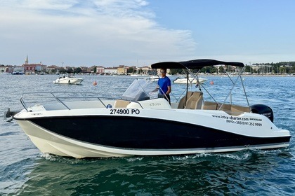 Hire Motorboat Quicksilver Activ 675 Semi Sundeck Poreč