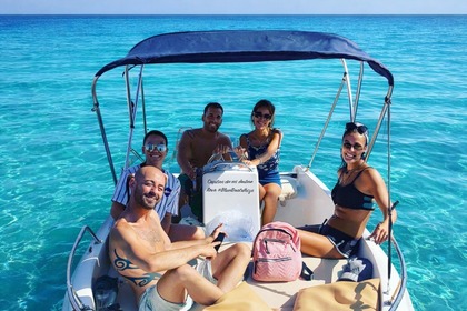 Aluguel Barco sem licença  Blue Ibiza Sant Antoni de Portmany